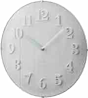 Amazon｜BRUNO 電波ビンテージウッドクロック ホワイト BCR008